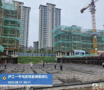 廬江壹號工程周報VOL.2丨戰高溫、搶工期，工程進度不松勁!